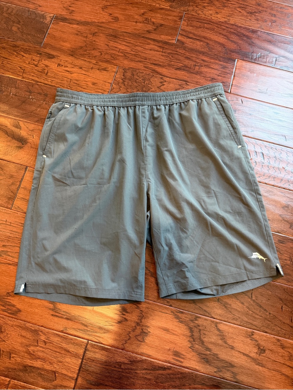 Tommy Bahama Gray Swim Trunks